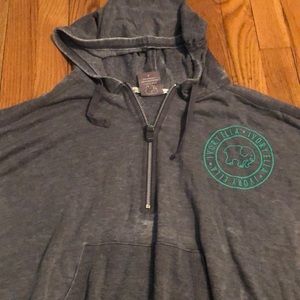 Ivory Ella Quater Zip Hoodie